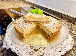 Foto principal de Pastel con requesón y Nutella (Cake with cottage cheese and Nutella)