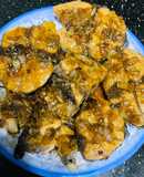 Cá ngừ bò sốt teriyaki