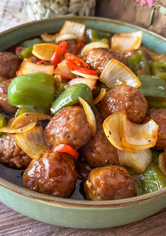 Foto resep Blackpapper meatball
