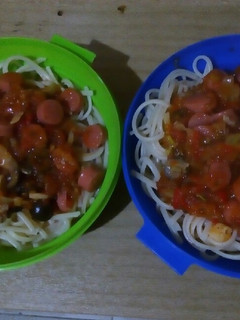 Una foto de Salchicha en salsa