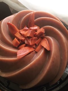 Una foto de Gelatina de mamey