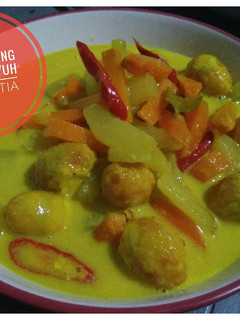 Foto resep Telur puyuh masak acar kuning