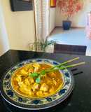 Tofu en salsa de mango