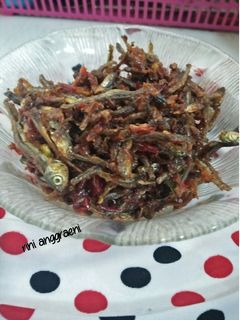 Foto resep Sambal teri kering pedas