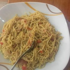 A picture of Noodle Spag.