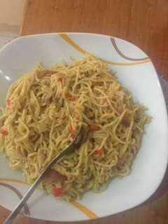 A picture of Noodle Spag.
