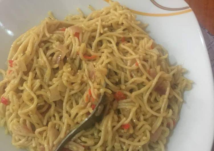 How To Make  Noodle Spag