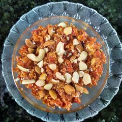 A picture of Gajar Ka Halwa.