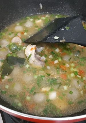 Foto resep Cilok kuah pedas tulang ayam