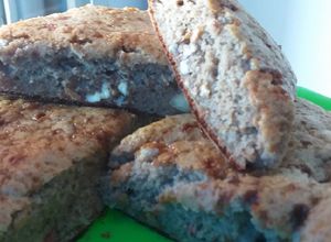 Una foto de Budín integral de banana con stevia 🍌🍌🍌