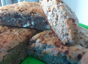 Una foto de Budín integral de banana con stevia 🍌🍌🍌