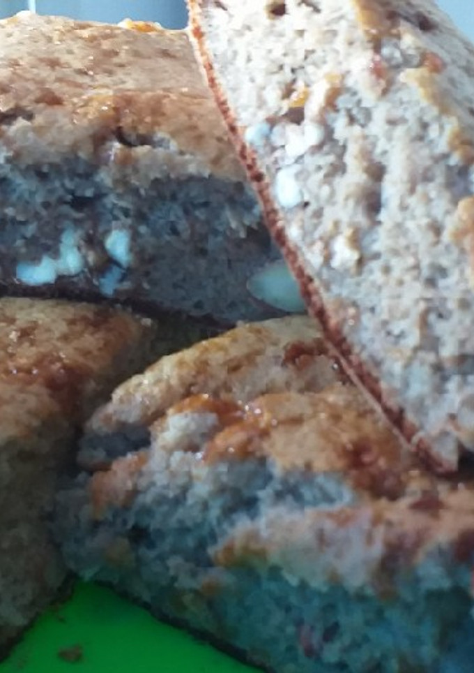Una foto de Budín integral de banana con stevia 🍌🍌🍌