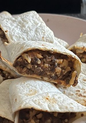 A picture of Quorn Mince Wraps.