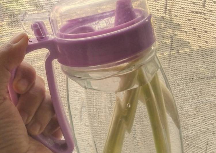 Resep Infused Water Serai, Sempurna