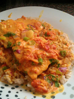 A picture of Malaysian Curry.