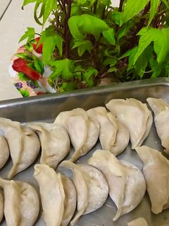 手工水餃皮和水餃 的食譜成品照片