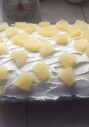 Una foto de Pastel de piña🍍
