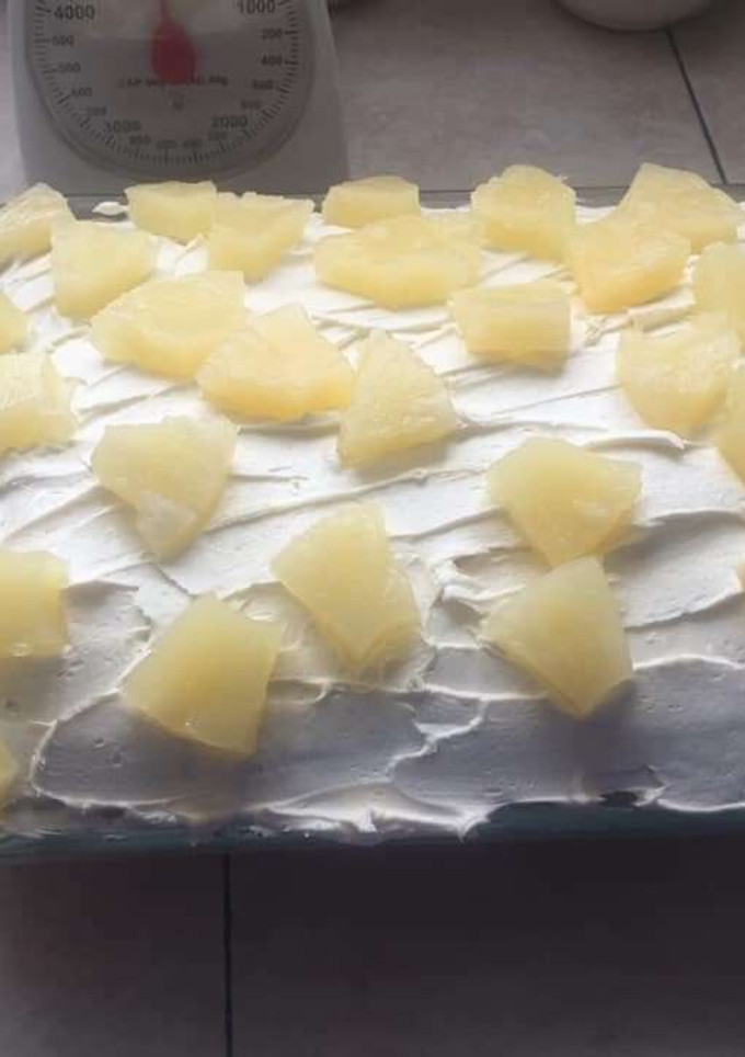 Una foto de Pastel de piña🍍