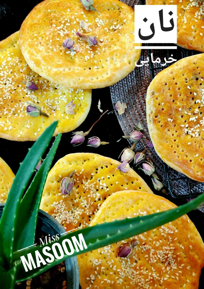 عکسی از دستور نان خرمایی