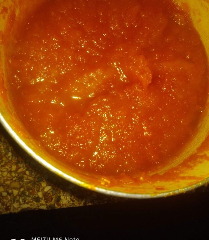 Una foto de Mermelada de zapallo criollo