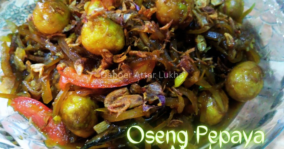 5 137 Resep Pepaya Muda Enak Dan Mudah Cookpad