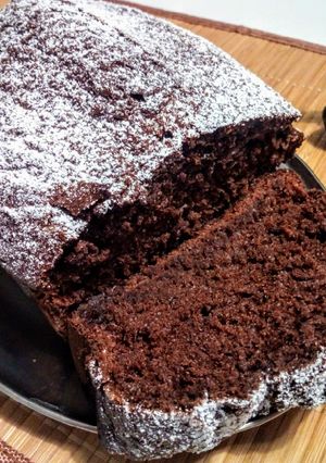 Csokoládés banánkenyér recept fotója