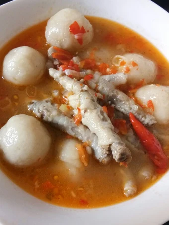 Cara Mudah Menyiapkan Resep Ceker cilok kuah goang yang Enak Banget Anti Ribet, Mantap Sekali