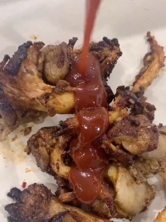 Simple Way Prepare Recipe Fried BBQ Oyster Mushrooms that is Delicious, Tasty}