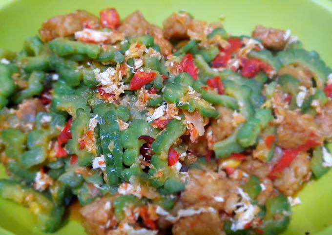 Yuk intip, Bagaimana cara bikin Tumis pare telur  lezat