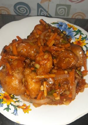 Foto resep Ayam Mentega Asam Manis Pedas/chicken pop