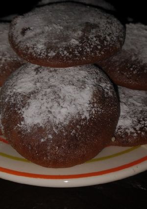 Una foto de Galletitas de chocolate y miel