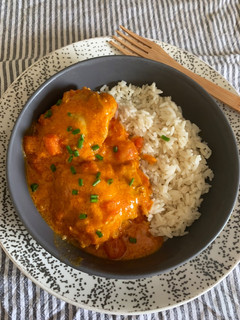 Une photo de ☆Cuisses de Poulet, Curry Coco☆