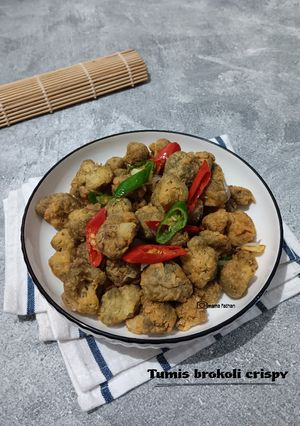 Foto resep Tumis brokoli crispy