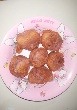 Foto resep Donat ubi ungu/gluten free/yeast free/roti goreng/donat cair