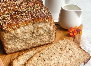 Foto resep Roti Gandum aka. multi grain whole wheat Bread