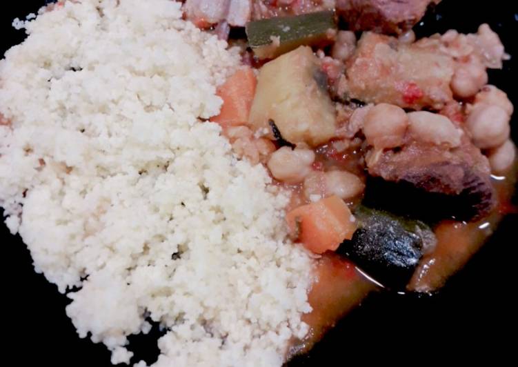 Tajine com couscous