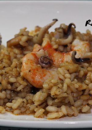 Una foto de Arroz a banda