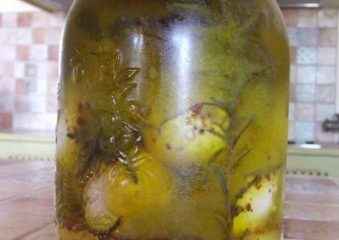 Simple Way to Prepare Quick Pickled boiled eggs with herbs