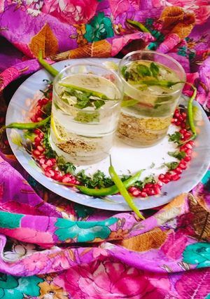 A picture of KULUKKI SARBATH With CHIA SEED (Summer Drink 🍷).