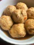 Simmered Crispy Tofu Balls