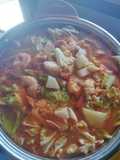 Thai Sour Curry with Shrimp and Mixed Vegetables (Kaeng Som Goong Pak Ruam)