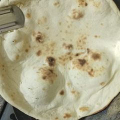 Tanduri roti (homemade) A picture of Tanduri roti (homemade).