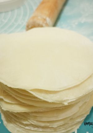 Foto resep Kulit pangsit homemade 3 bahan