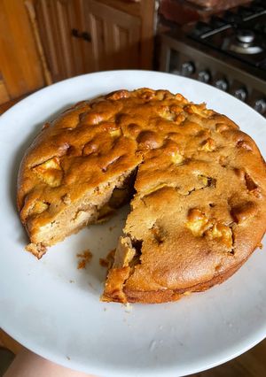 A picture of Apple Ginger Cake (GF, DF).