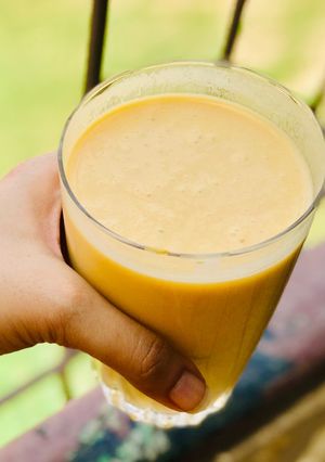 A picture of Mango Lassi.