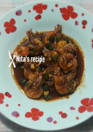Foto resep Udang saus mentega