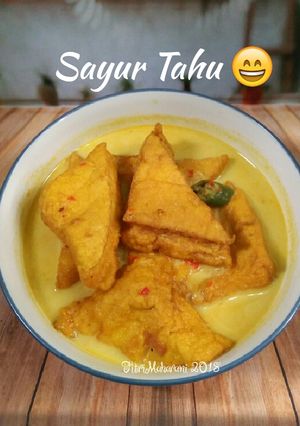 Foto resep Sayur Tahu