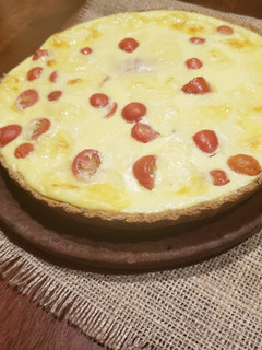 Una foto de Tarta de jamón y queso😋