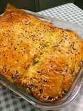 Feuilleté aux courgettes, carottes et feta