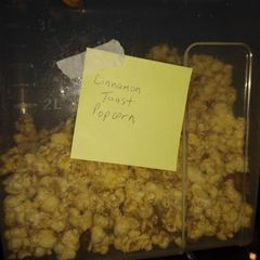 A picture of Cinnamon Toast Popcorn.